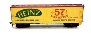 HO Tyco Heinz 57 Varieties 40' Billboard Reefer Car 484 in Original Box. - Picture 1 of 7