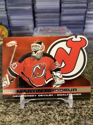 2001-02 Pacific Atomic Martin Brodeur Rare Red Die-Cut SAMPLE SSP Devils!!! - Image 1 of 2