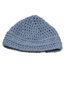 newborn baby hat NEW hand crocheted yarn - Picture 1 of 2