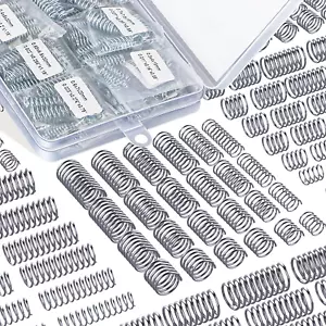 200 Pcs Compression Springs Assortment Kit Stainless Steel Springs Spring - Picture 1 of 10