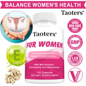 Myo Inositol 2000 mg Cápsulas Equilibrador Hormonal SOP y Apoyo a la Fertilidad 30/60/120 - Imagen 1 de 15