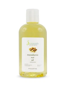 MACADAMIA NUT OIL COLD PRESSED NATURAL PURE FREE SHIPPING 4 OZ TO 7 LBS - Picture 1 of 14