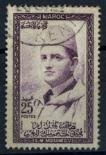 Morocco 1956 SG#33, 25f Sultan Of Morocco Used #E89336