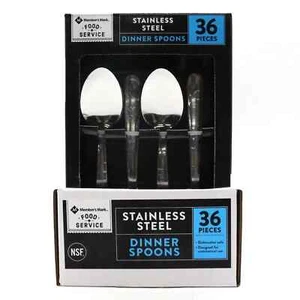 Member's Mark Stainless Steel Dinner Spoons (36 ct.) - Picture 1 of 6