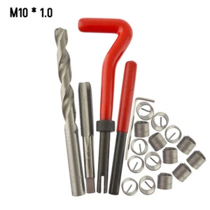 30Pcs M10*1.0 Metric Thread Repair Insert Kit Helicoil Car Pro Coil Tool I3X5 - Picture 1 of 10