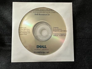 Dell Latitude C610 C510 XP Drivers CD DVD Disc - Picture 1 of 1