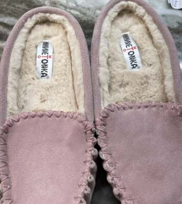 Zapatillas Minnetonka Rosa Talla 9 Foto 1 de 4