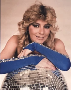 VINTAGE 80’s PRO WRESTLING PHOTOS Misty Blue  disco 8 X 10” - Picture 1 of 2