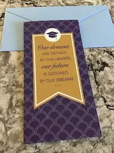 Graduation Congratulations Money/Gift Card Hallmark Heartline Greeting Card - Picture 1 of 8