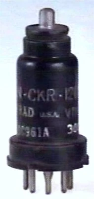 TUBO DE METAL JAN-CKR 12C8 KEN-RAD PROBADO Y EN CAJA EXCEDENTE GUBERNAMENTAL VINTAGE Foto 1 de 3