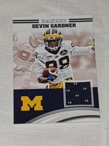 Camiseta deportiva de juego Devin Gardner 2015 Panini Collegiate Michigan Wolverine - Imagen 1 de 1