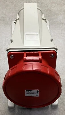 GEWISS GW62534 90 Degree Surface Socket Outlet, IP67, 3P + E, 125A, 380-415V - Image 1 of 4