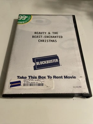 Beauty And The Beast-Enchanted Christmas Blockbuster Rental Case - Image 1 of 4