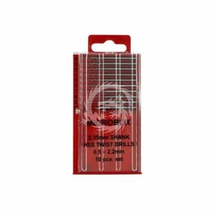 10er Set Microbox 4005 Bohrer Größe 0,5-2,2 mm - Bild 1 von 2