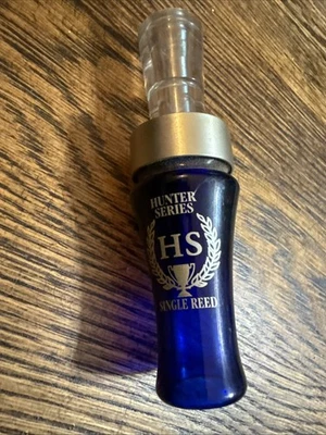 Hunter's Specialties H.S. Waterfowl Hunter Series Single Reed Duck Call Blue - Image 1 of 4
