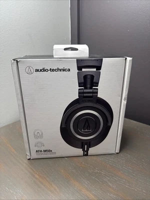 Audio-Technica ATH-M50X Professional On The Ear Headphones - Black - Image 1 of 4