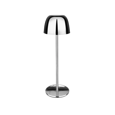 Lampada da tavolo touch ricaricabile argento argento - Immagine 1 di 4