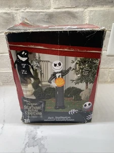 The Nightmare Before Christmas Halloween Inflatable 5’ Jack Skellington - Picture 1 of 1