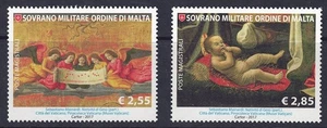SMOM 2017 Natale 2v MNH** - Picture 1 of 1