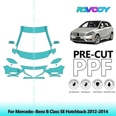  Paint Protection Film PPF For Mercedes-Benz B Class SE Hatchback 2012-2014 - Image 1 of 4