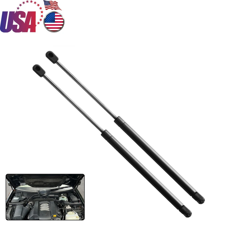 2PC Hood Lift Supports Shock Struts for Mercedes-Benz E300 E320 E420 E430 95-02 Foto 1 de 4