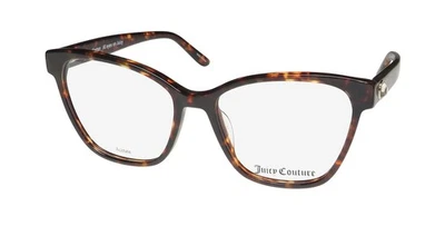 NUEVAS GAFAS JUICY COUTURE 215 BORDE COMPLETO CAMBOYA 52-16-140 OJO DE GATO 086 MARRÓN Foto 1 de 4