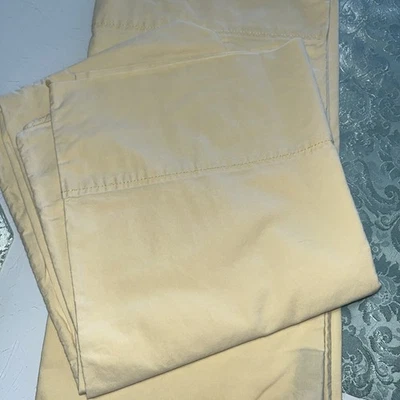 Ralph Lauren King Soft Butter Yellow Pillowcases 2 - Image 1 of 4