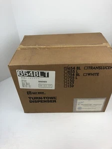 Bay West 654BLT Turn-Towl Towel Dispenser 16-9/16" x 11-9/6" x 11-7/8" 654BL - Picture 1 of 3
