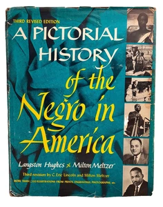 A Pictorial History of the Negro in America Langston Hughes and Milton Meltzer - Imagen 1 de 5