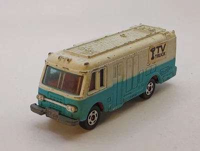 Vtg. 1975 Tomica No. 75 TV Bus S=1/122 Diecast Japan - Image 1 of 4