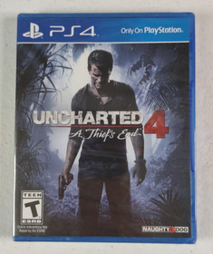 Uncharted 4 A Thief's End (Sony Playstation 4, 2016) PS4 NEW