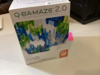 Q-BA-MAZE 2.0 Big Box Marble Maze de MindWare edición 2011 72 cubos, 20 canicas Foto 1 de 2