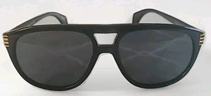 OCCHIALI DA SOLE GUCCI GG 0525S 002 NERO ORO POLARIZZATI MONTATURE AUTENTICHE 60-18 - Foto 1 di 5