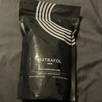 Nutrafol Men Collagen Builder Hair Wellness Booster 342 G or 12.06 OZ Refill NEW - Image 1 of 3