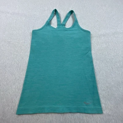 Saucony Build-In Bra Tank Top Women’s Medium Racer Back Yoga Gym Stretch Sports - Image 1 of 4