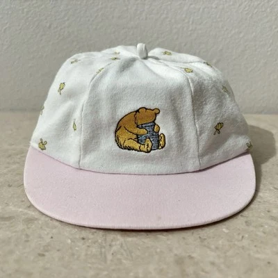 VINTAGE DISNEY- Winnie The Pooh Hat. Size Infant (0-6 Months) Classic Pooh - Image 1 of 4
