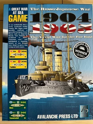 Gran Guerra en el Mar: 1904-1905, La Guerra Ruso-Japonesa-NUEVA SIN PERFORAR-Prensa de Avalancha Foto 1 de 4