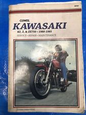 Clmer Kawasaki KZ,Z,ZX750 -1980-1985 SERVICE MANUAL P/N M450 