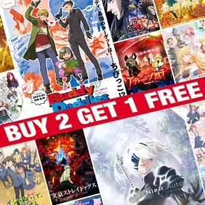 2023 Winter Anime Neue Serie Poster Manga Zimmer Dekor Wandkunst V1 ED132 - Bild 1 von 57