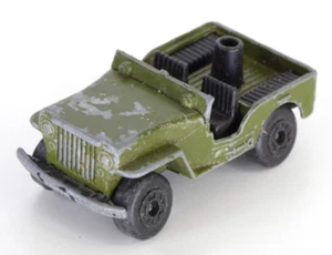 Matchbox Armoured Jeep No 38 Superfast Toy Military Vehicle Vintage Army Model - Picture 1 of 10