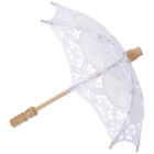  Lace Umbrella Cotton Bride Umbrellas for Kids Bridal Retro Decor