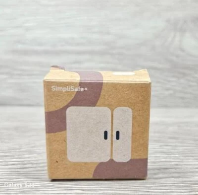 SimpliSafe Entry Door Sensor White Magnetic Sensor Home Security Surveillance - Image 1 of 4