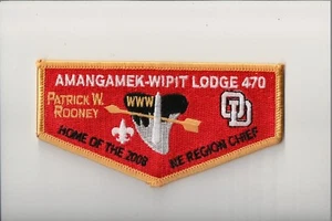 Lodge 470 Amangamek Wipit S-119 casa del 2008 NE capo regione OA flap - Foto 1 di 1
