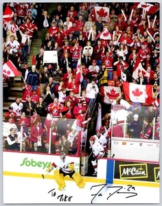 Marc-Andre Fleury Authentic Autographed Signed Team Canada 2003 WJHC 8x10 Photo - Picture 1 of 1