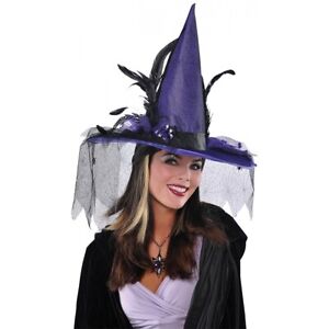 Deluxe Purple Hat Costume Accessory Adult Halloween