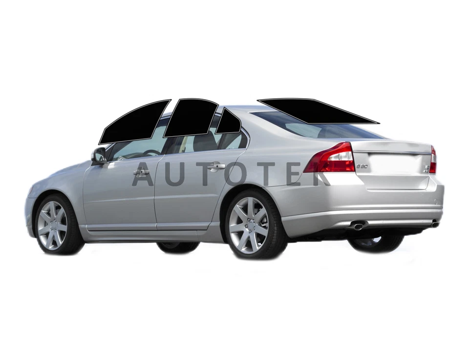 PreCut Todos os Lados + Película para Janela Traseira Qualquer Sombra % Para Volvo S80 1999-2006 - Imagem 1 de 4