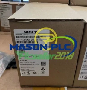1 pc New Siemens Frequency Converter 6SE6420-2UD22-2BA1 UPS or FedEx - Picture 1 of 13