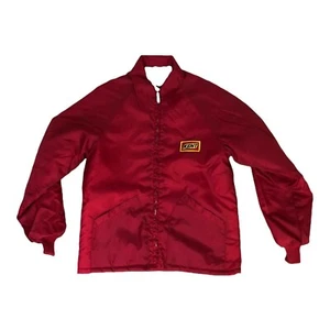 Kent rojo vintage alimenta la chaqueta Wiman Coat Forshed Forro polar Sherpa para hombre - Imagen 1 de 10
