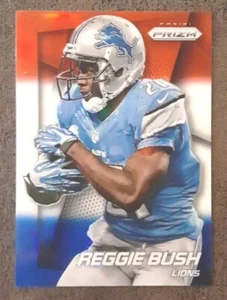 REGGIE BUSH 2014 Panini Prizm #43 Red White Blue Prizm Lions.  D1E - Picture 1 of 3