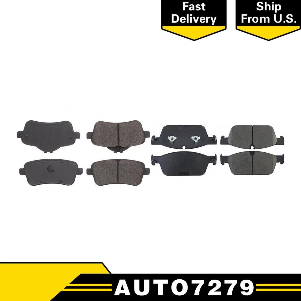 Pastillas de freno delanteras y traseras para Mercedes-Benz GLE43 AMG 3,0 L 2019 2017 2018 Foto 1 de 4